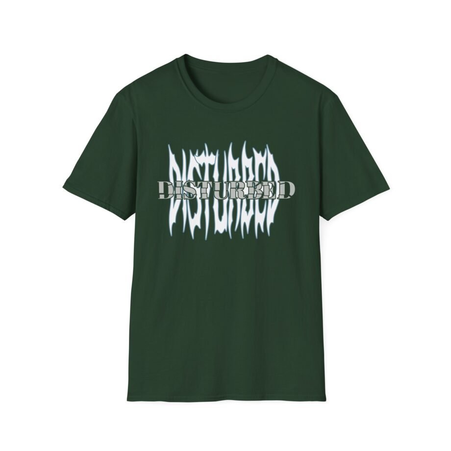 Disturbed Olive Glow Unisex Softstyle T-Shirt