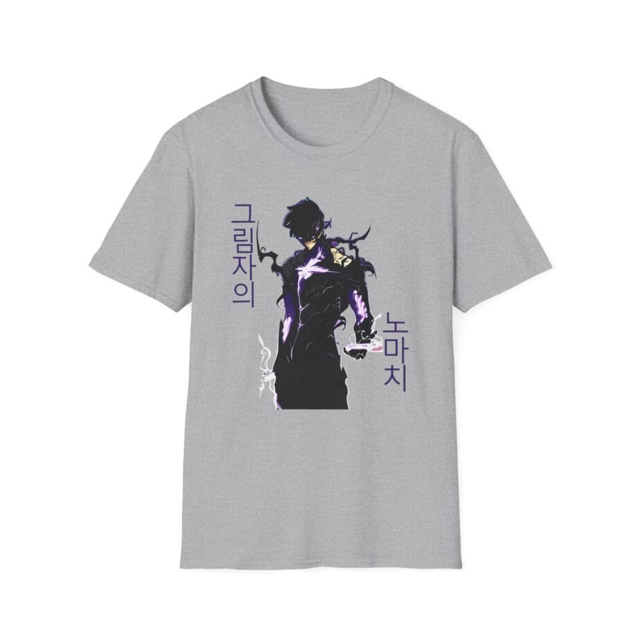 Solo Leveling Hunter Sung Jin Woo Unisex Softstyle T-Shirt