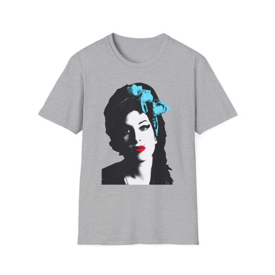Amy Winehouse Portrait Unisex Softstyle T-Shirt
