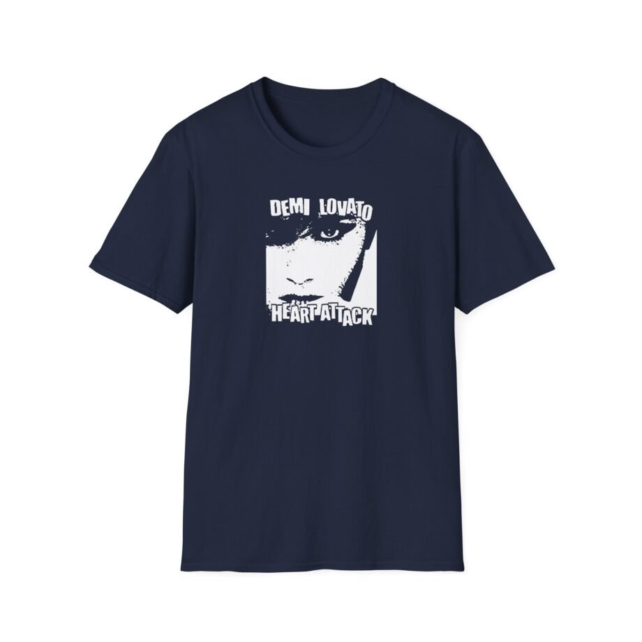 Demi Lovato Heart Attack Anniversary Unisex Softstyle T-Shirt
