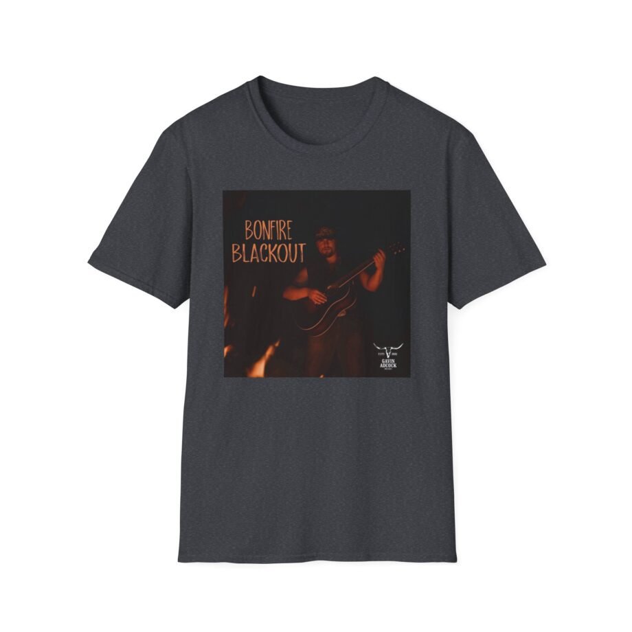 Gavin Adcock Bonfire Blackout Unisex Softstyle T-Shirt