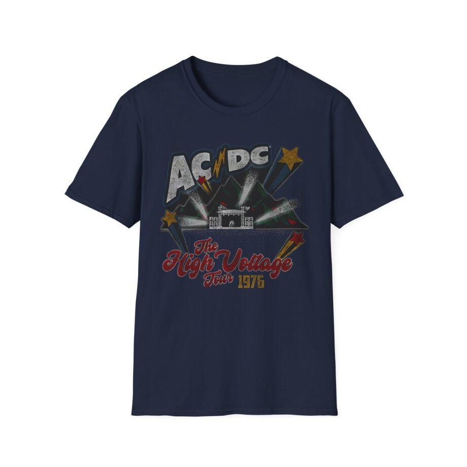 Acdc the High Voltage Tour Unisex Softstyle T-Shirt