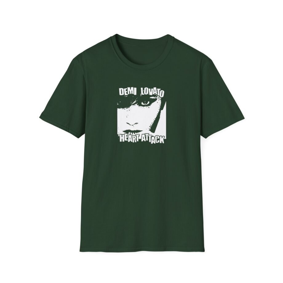 Demi Lovato Heart Attack Anniversary Unisex Softstyle T-Shirt