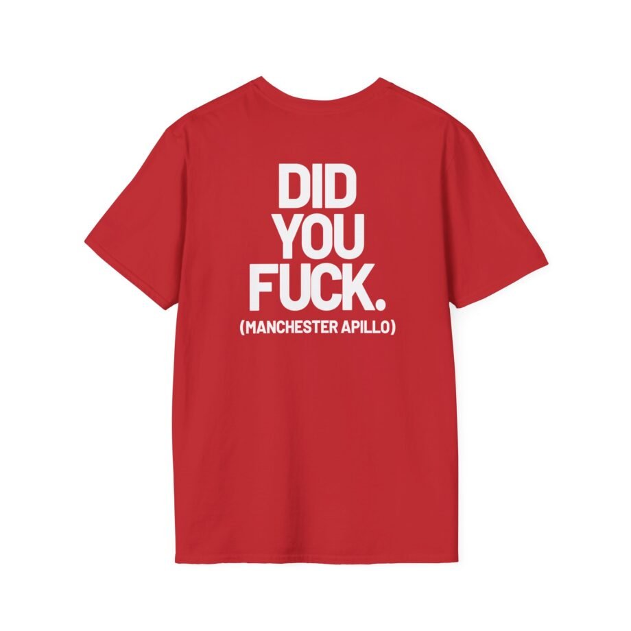 Courteeners Did You Play Seven Nights Unisex Softstyle T-Shirt