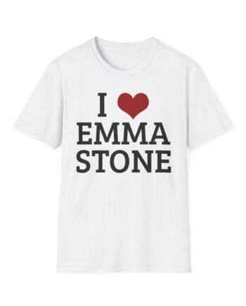 I Heart Emma Stone Unisex Soft-style T-shirt