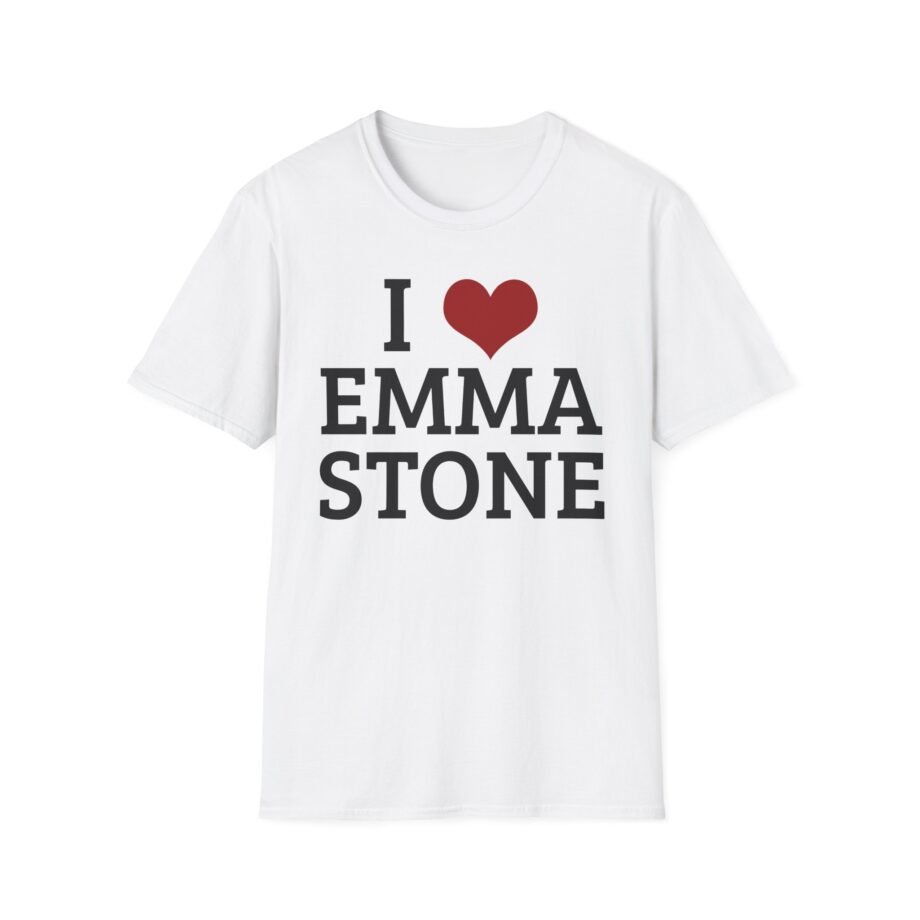 I Heart Emma Stone Unisex Soft-style T-shirt