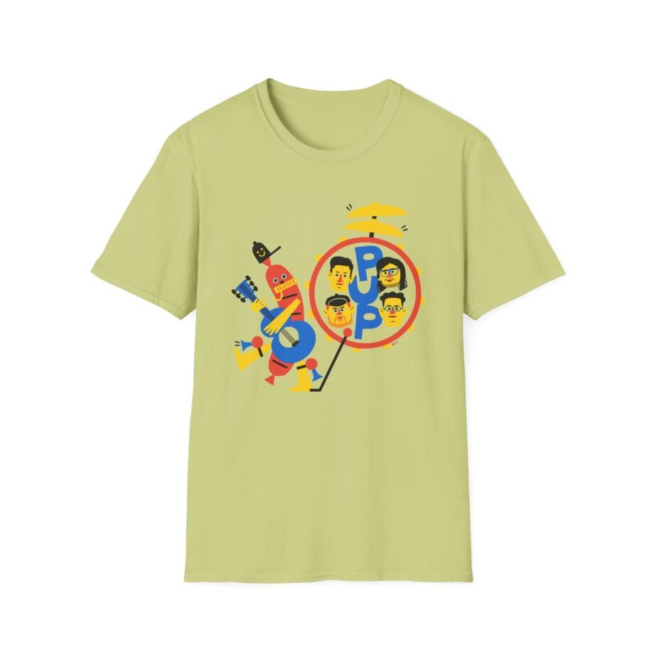 Pup Band of Wiener Unisex Softstyle T-Shirt