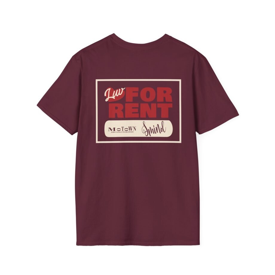 Motown Records Luv 4 Rent Unisex Soft-style T-shirt