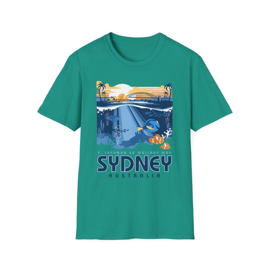 Nemo P.sherman Wallaby 42 Sydney Australia Unisex Softstyle T-Shirt