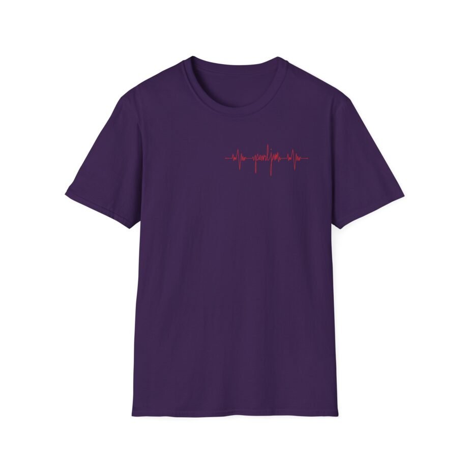 Pearl Jam Ekg Flame Unisex Softstyle T-Shirt