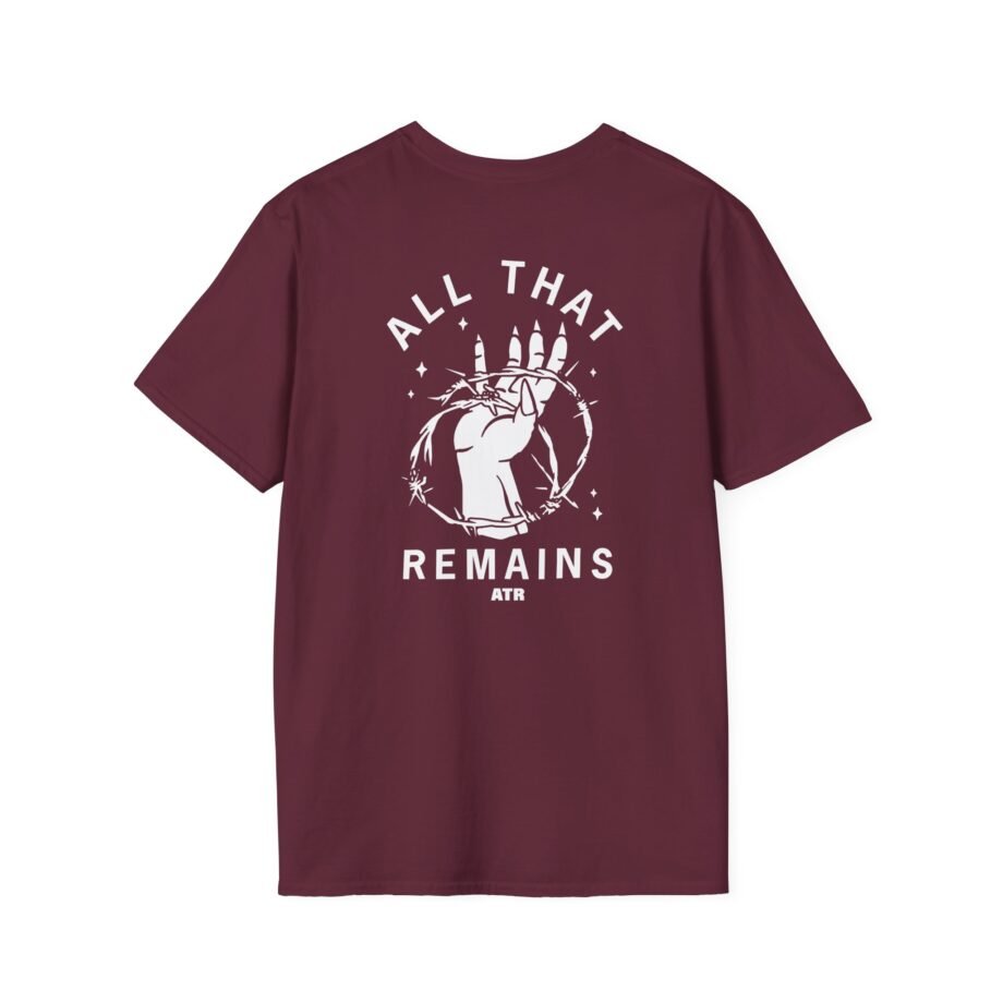 All That Remains Barbed Wire Unisex Softstyle T-Shirt