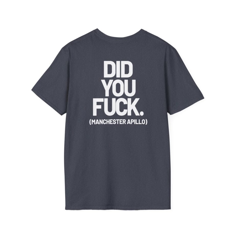 Courteeners Did You Play Seven Nights Unisex Softstyle T-Shirt