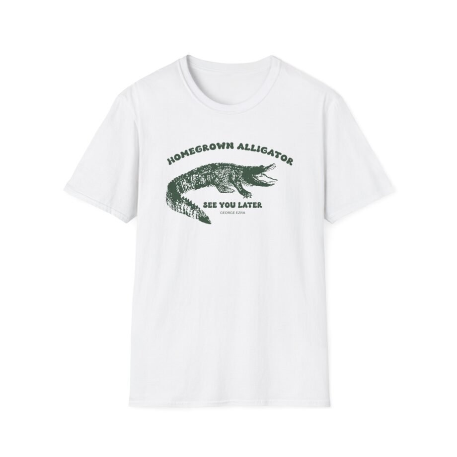George Ezra Home Grown Alligator Unisex Softstyle T-Shirt
