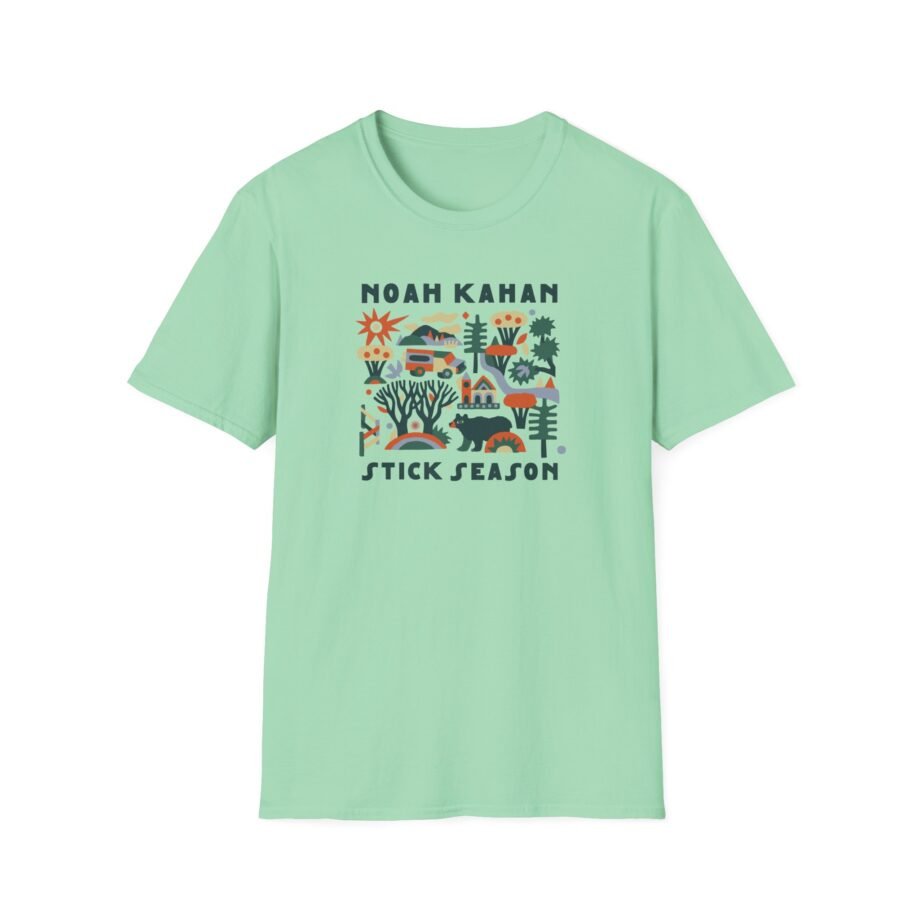 Noah Kahan Stick Season Unisex Softstyle T-Shirt