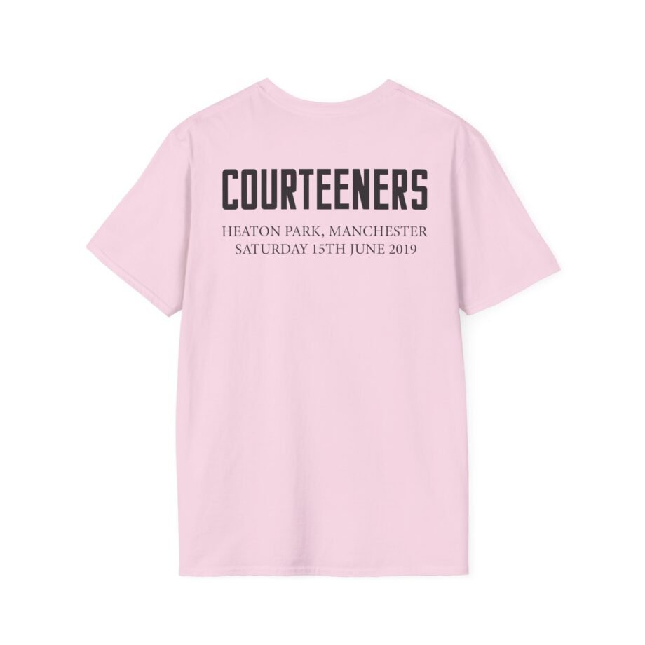 Courteeners Hand Illustrated Heaton Park Event Unisex Softstyle T-Shirt