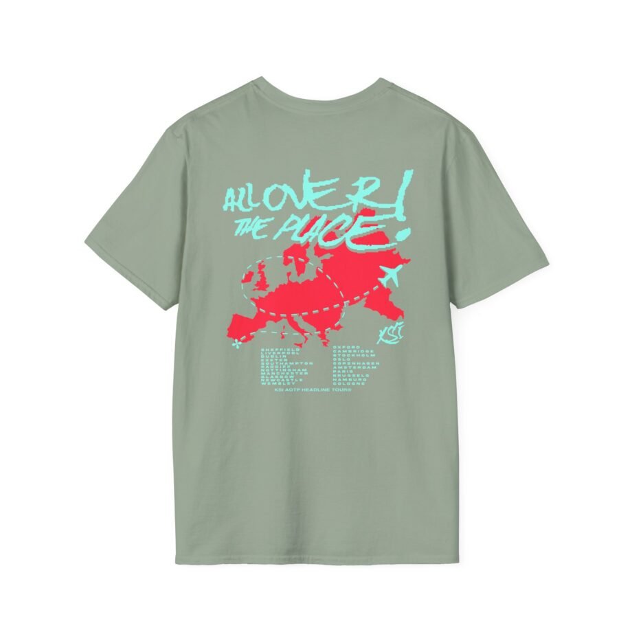 Ksi Aotp Travel Planet Unisex Softstyle T-Shirt