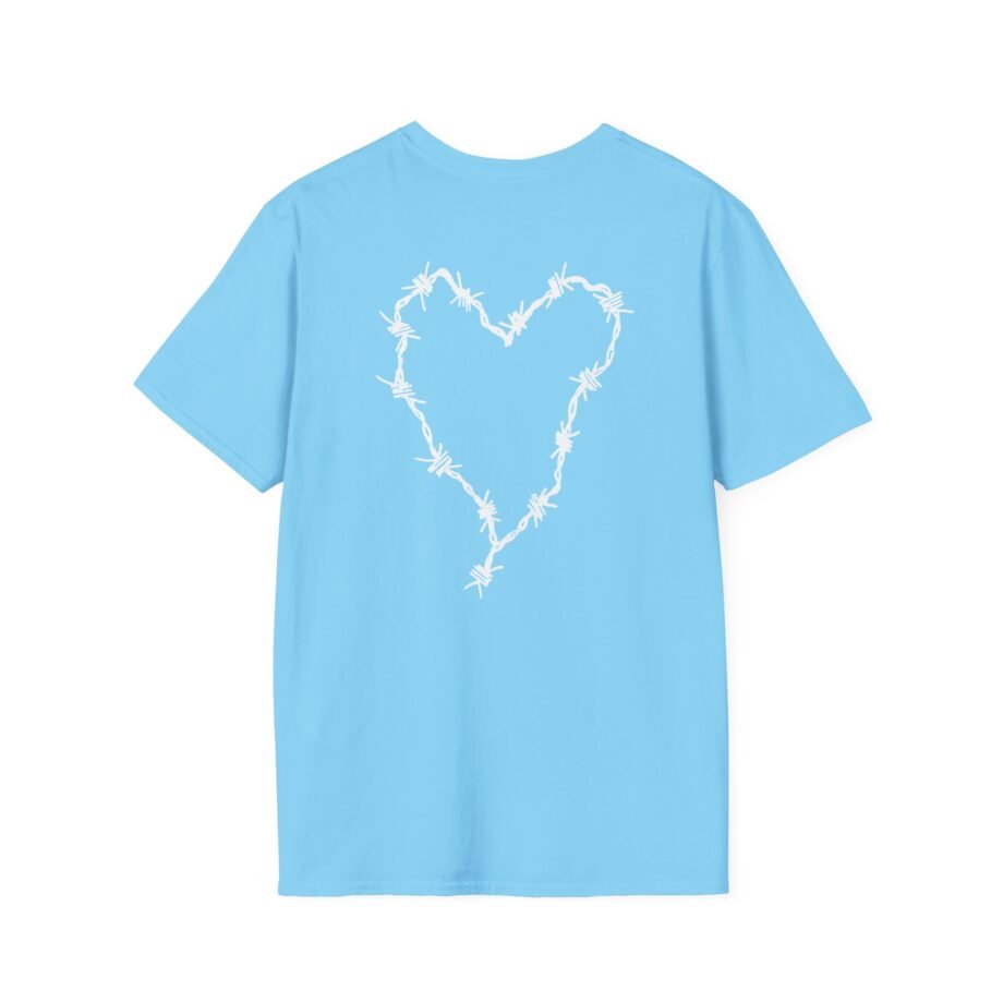 Frank Iero Barbed Wire Heart Unisex Softstyle T-Shirt