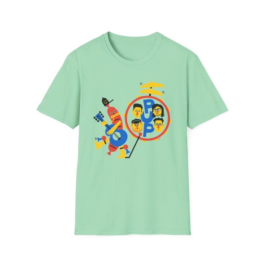 Pup Band of Wiener Unisex Softstyle T-Shirt
