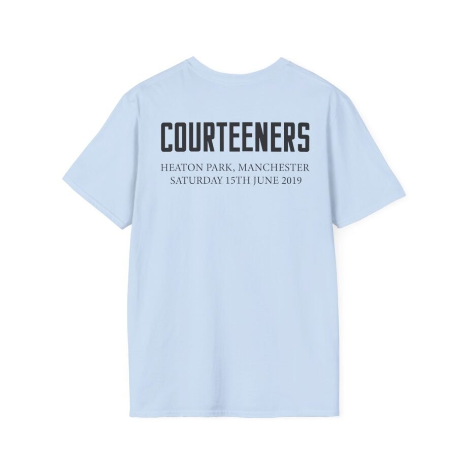 Courteeners Hand Illustrated Heaton Park Event Unisex Softstyle T-Shirt