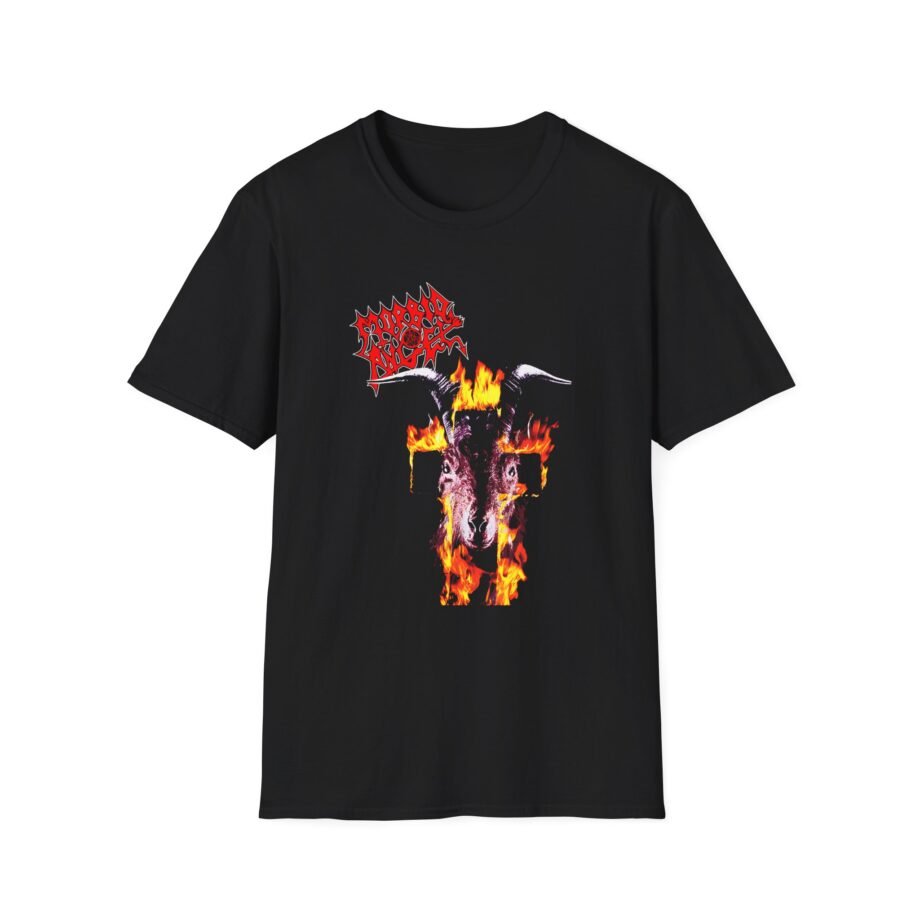 Morbid Angel Flaming Goat Unisex Softstyle T-shirt
