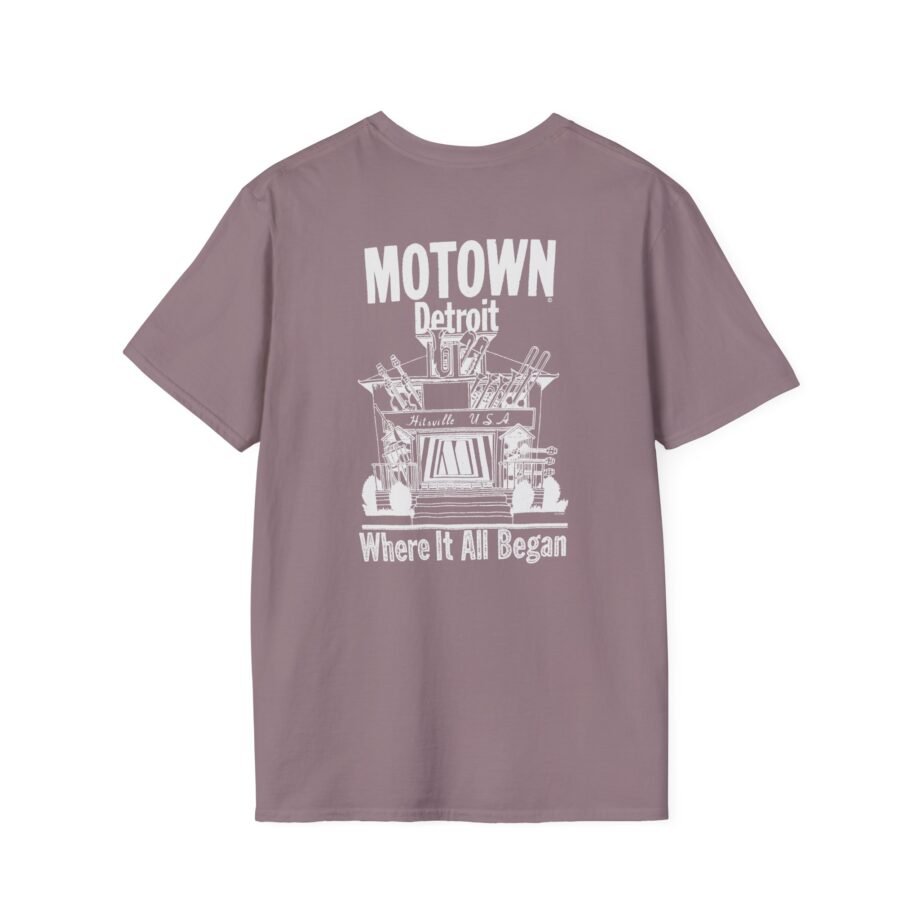 Motown Records Where It All Began Unisex Soft-style T-shirt