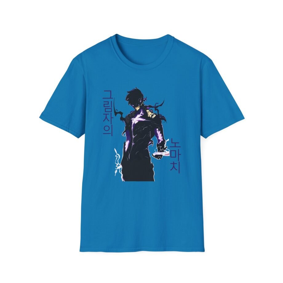 Solo Leveling Hunter Sung Jin Woo Unisex Softstyle T-Shirt