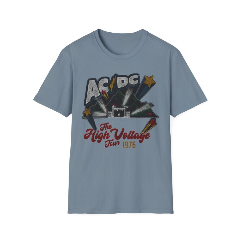 Acdc the High Voltage Tour Unisex Softstyle T-Shirt
