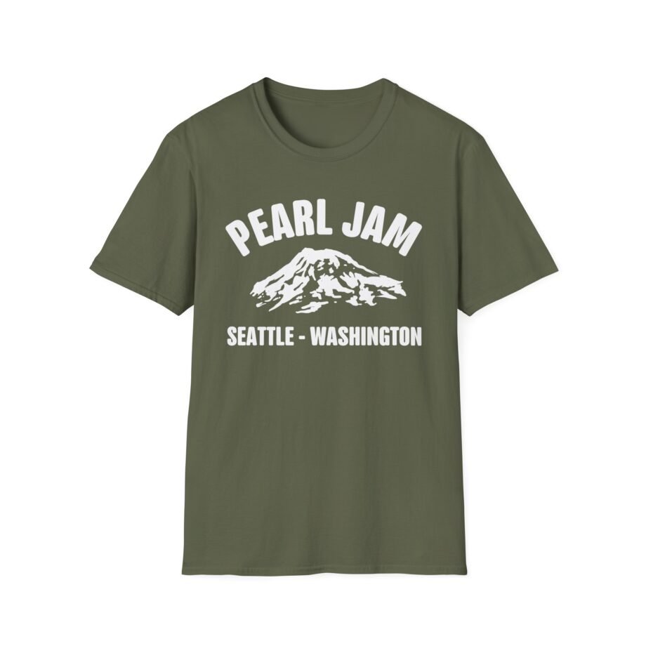 Pearl Jam Snowcap Unisex Softstyle T-Shirt