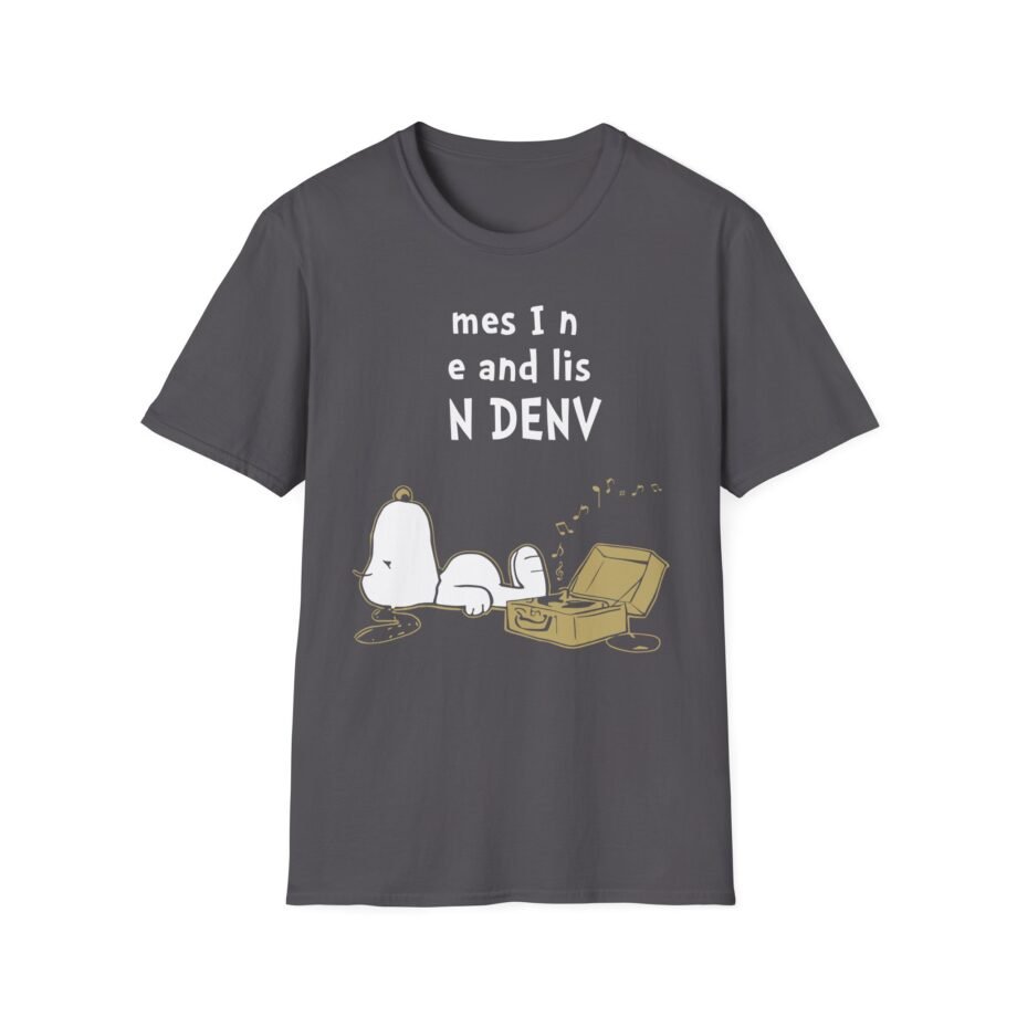 John Mellencamp Sometimes I Need to Be Alone and Listen to Unisex Softstyle T-Shirt