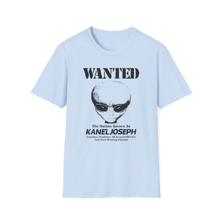 Kanel Joseph Wanted Alien Unisex Softstyle T-Shirt