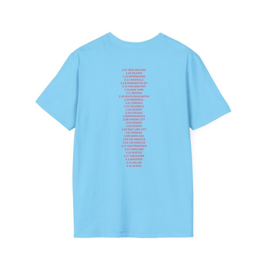 Stephen Sanchez Tour Ringer Unisex Softstyle T-Shirt