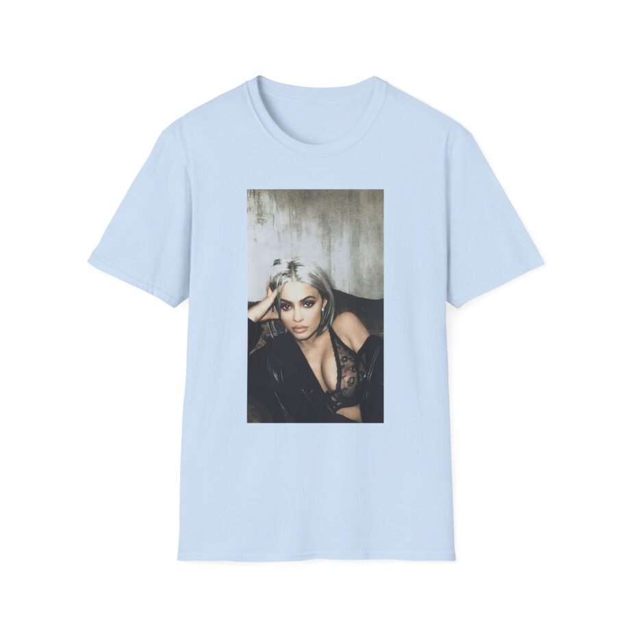 Kylie Jenner Kylie & Kendall Lace & Leather Unisex Softstyle T-Shirt