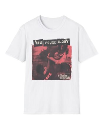 New Found Glory Sticks and Stones Xerox Unisex Softstyle T-Shirt