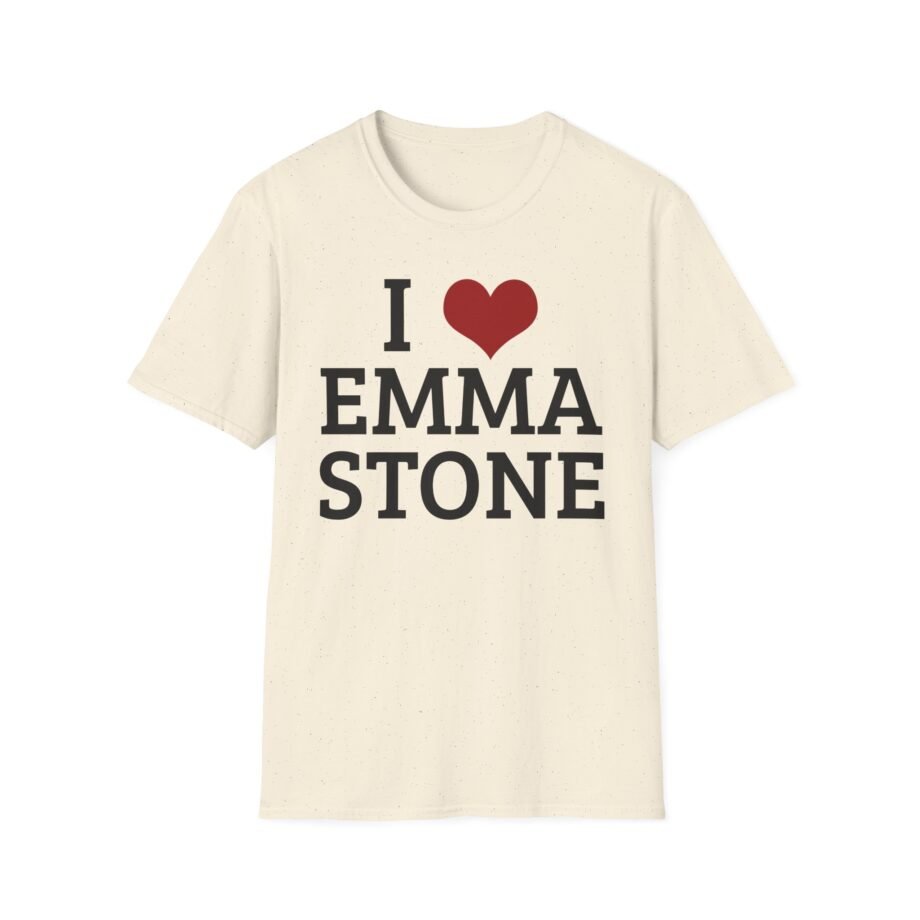 I Heart Emma Stone Unisex Soft-style T-shirt
