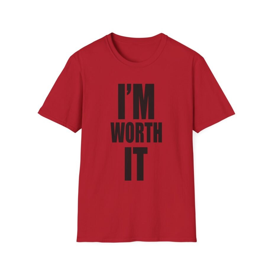 Elle Fanning I'm Worth It Unisex Softstyle T-Shirt