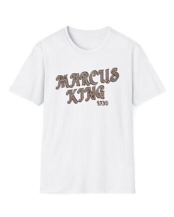 Marcus King Band Mustard Unisex Softstyle T-Shirt