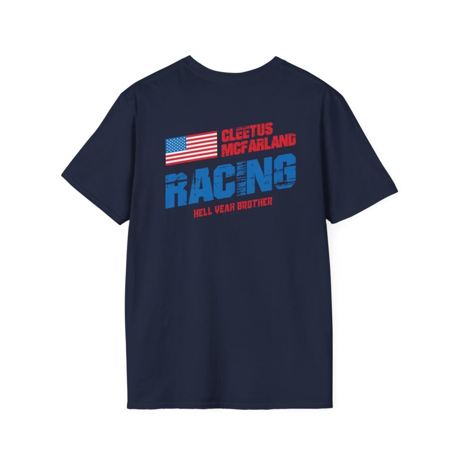 Cleetus Mcfarland Hell Yeah Brother Racing Unisex Softstyle T-Shirt