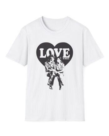 John Lennon Love is Real Unisex Softstyle T-Shirt