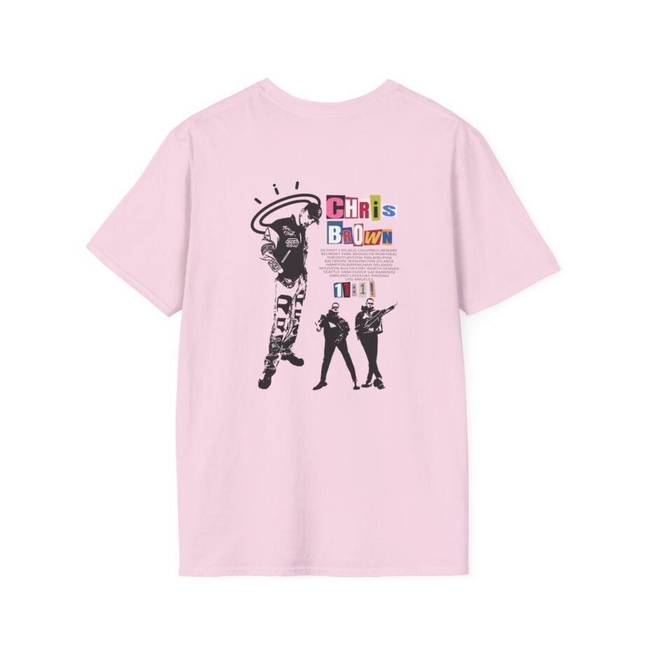 Chris Brown 11:11 USA Tour Unisex Softstyle T-Shirt