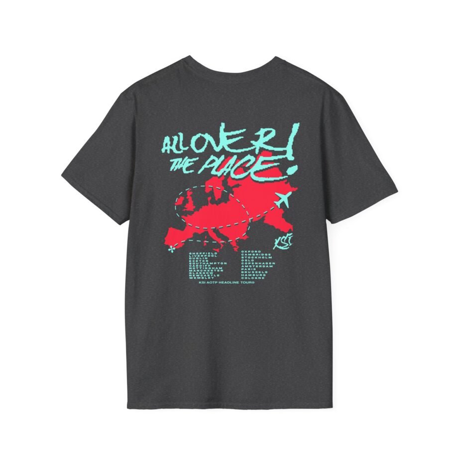 Ksi Aotp Travel Planet Unisex Softstyle T-Shirt