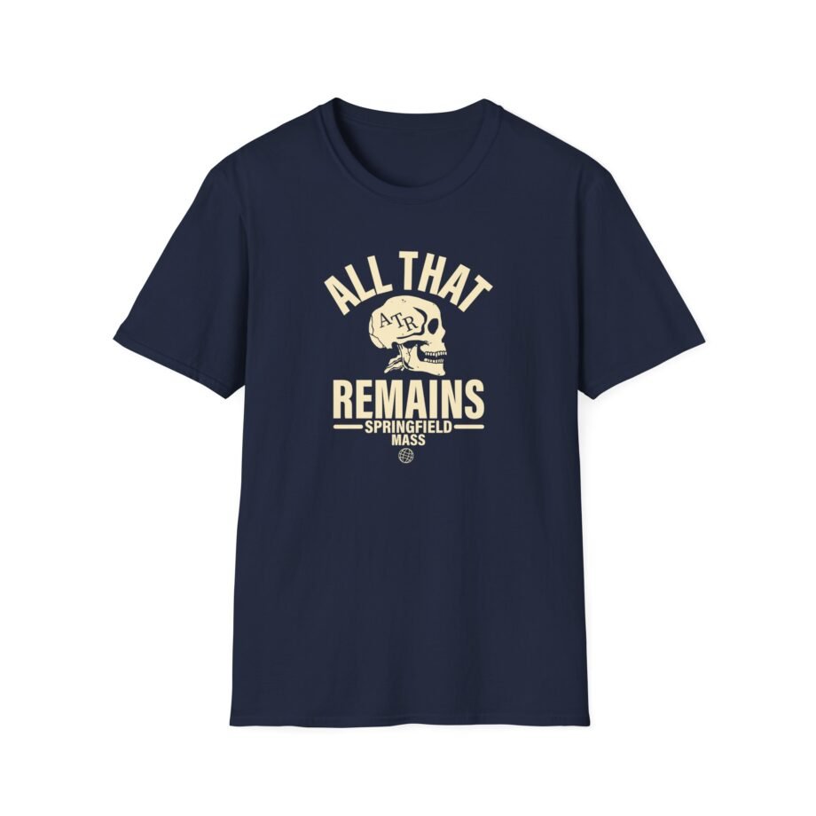 All That Remains Springfield Skull Unisex Softstyle T-Shirt