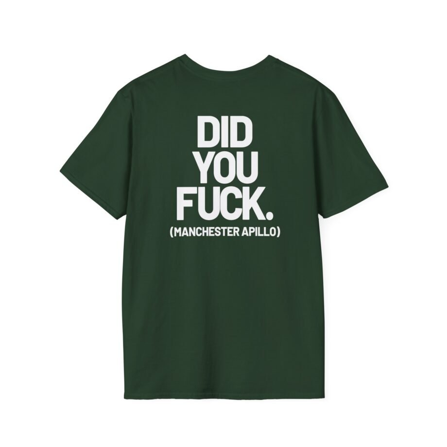 Courteeners Did You Play Seven Nights Unisex Softstyle T-Shirt
