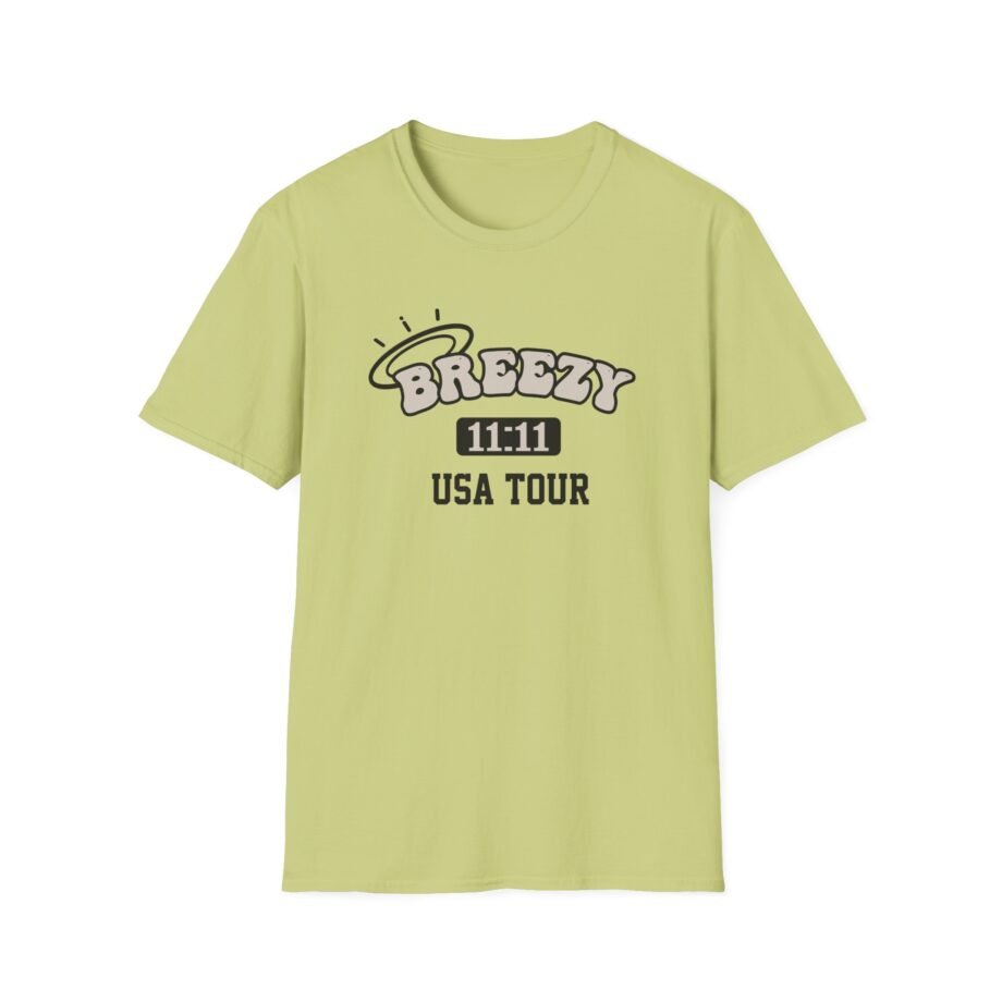 Chris Brown Breezy 11 11 Usa Tour Unisex Softstyle T-Shirt
