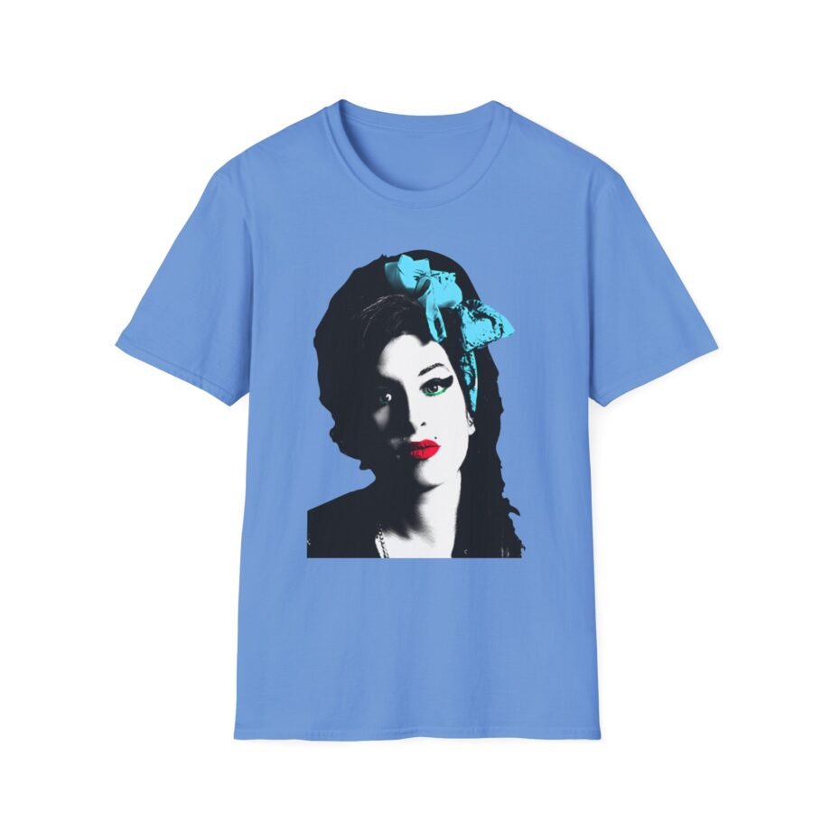 Amy Winehouse Portrait Unisex Softstyle T-Shirt