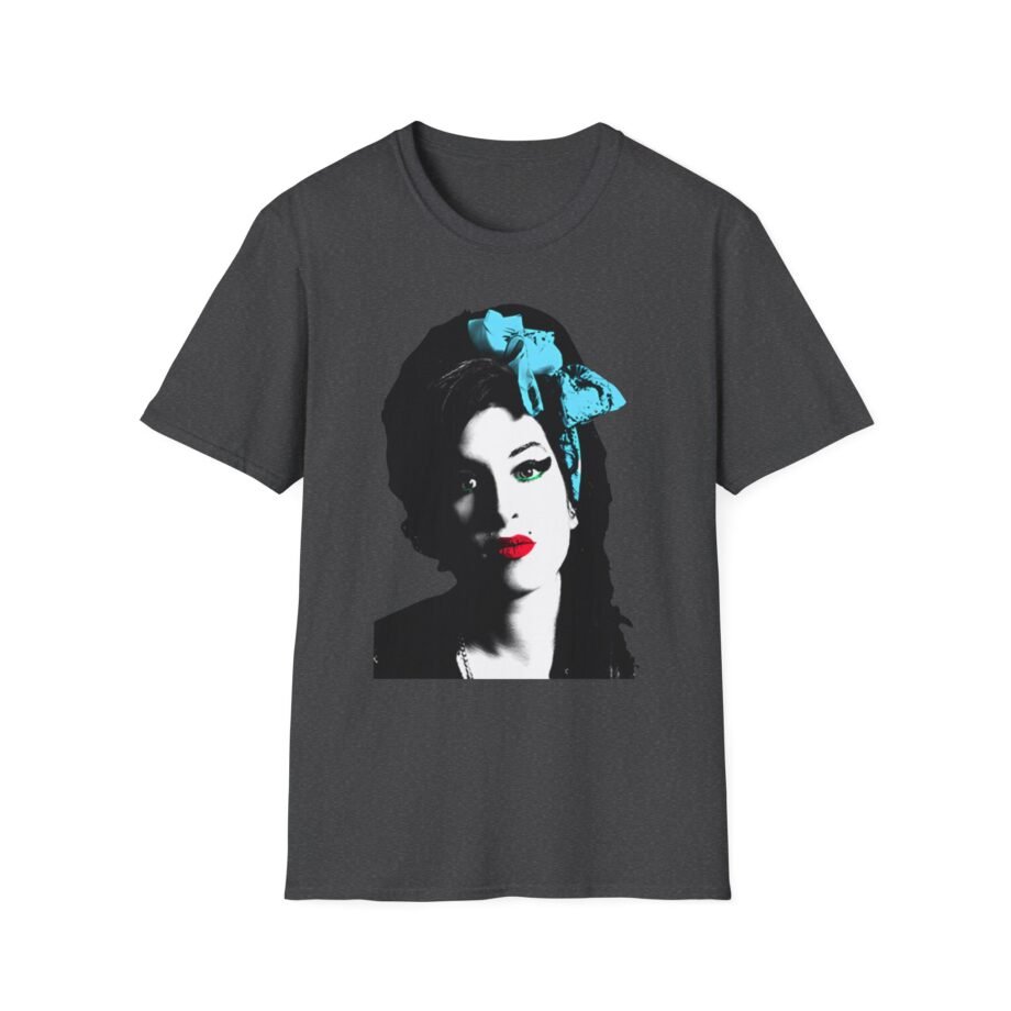 Amy Winehouse Portrait Unisex Softstyle T-Shirt