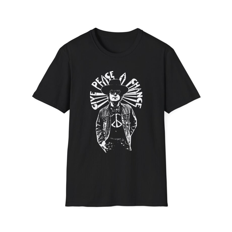 John Lennon Give Peace Unisex Softstyle T-Shirt