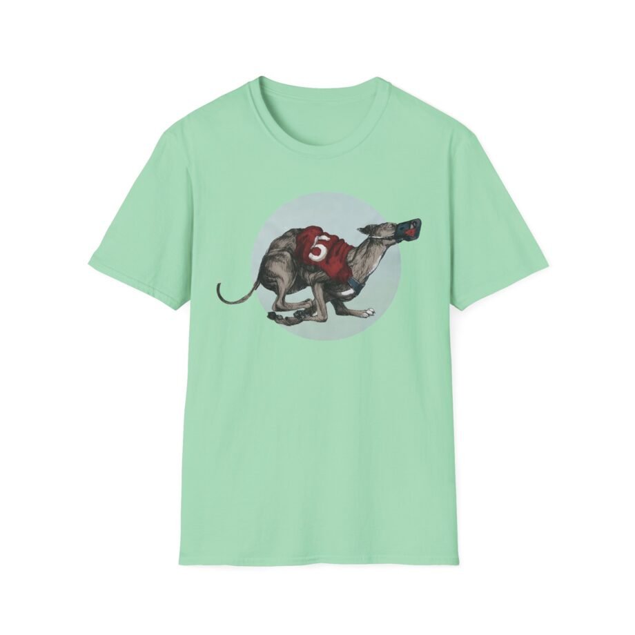 Greyhound Heather Smoke Unisex Softstyle T-Shirt