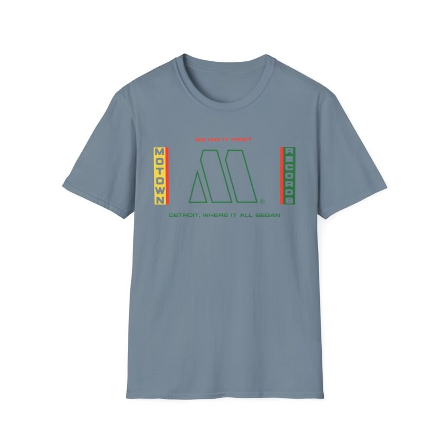 Motown Records We Did It First Unisex Soft-style T-shirt