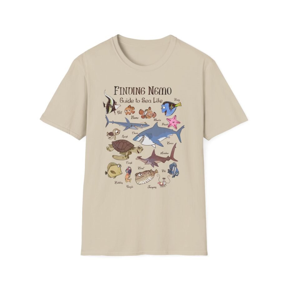 Nemo Boys 8-20 Fish Guide Unisex Softstyle T-Shirt