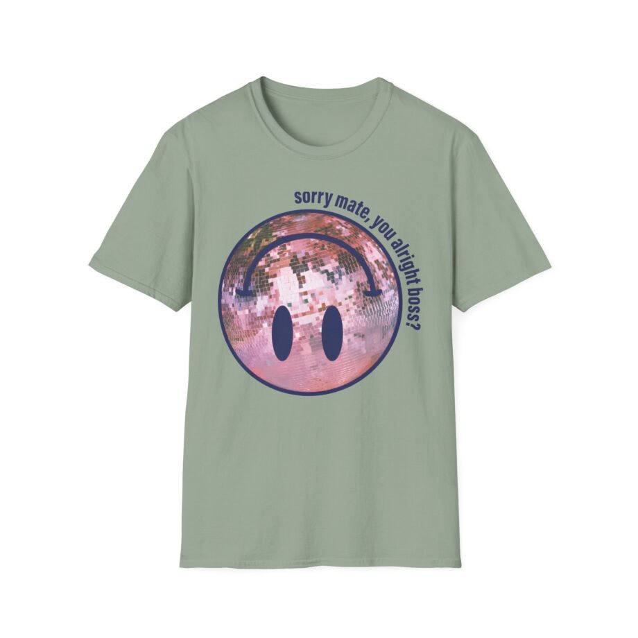 Courteeners Disco Ball Unisex Softstyle T-Shirt
